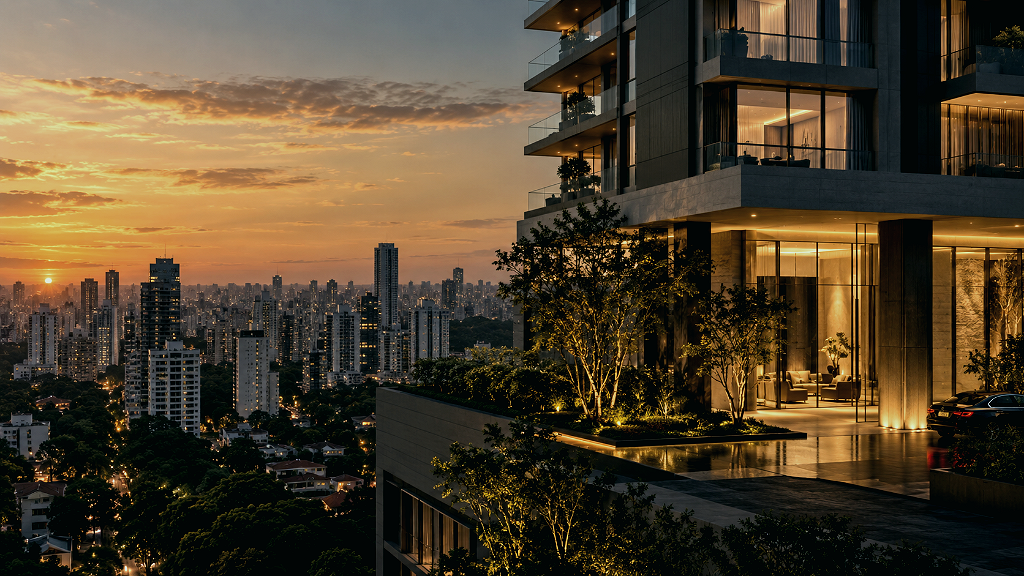 Empreendimento residencial de luxo em São Paulo, mercado que se destaca globalmente em branded residences